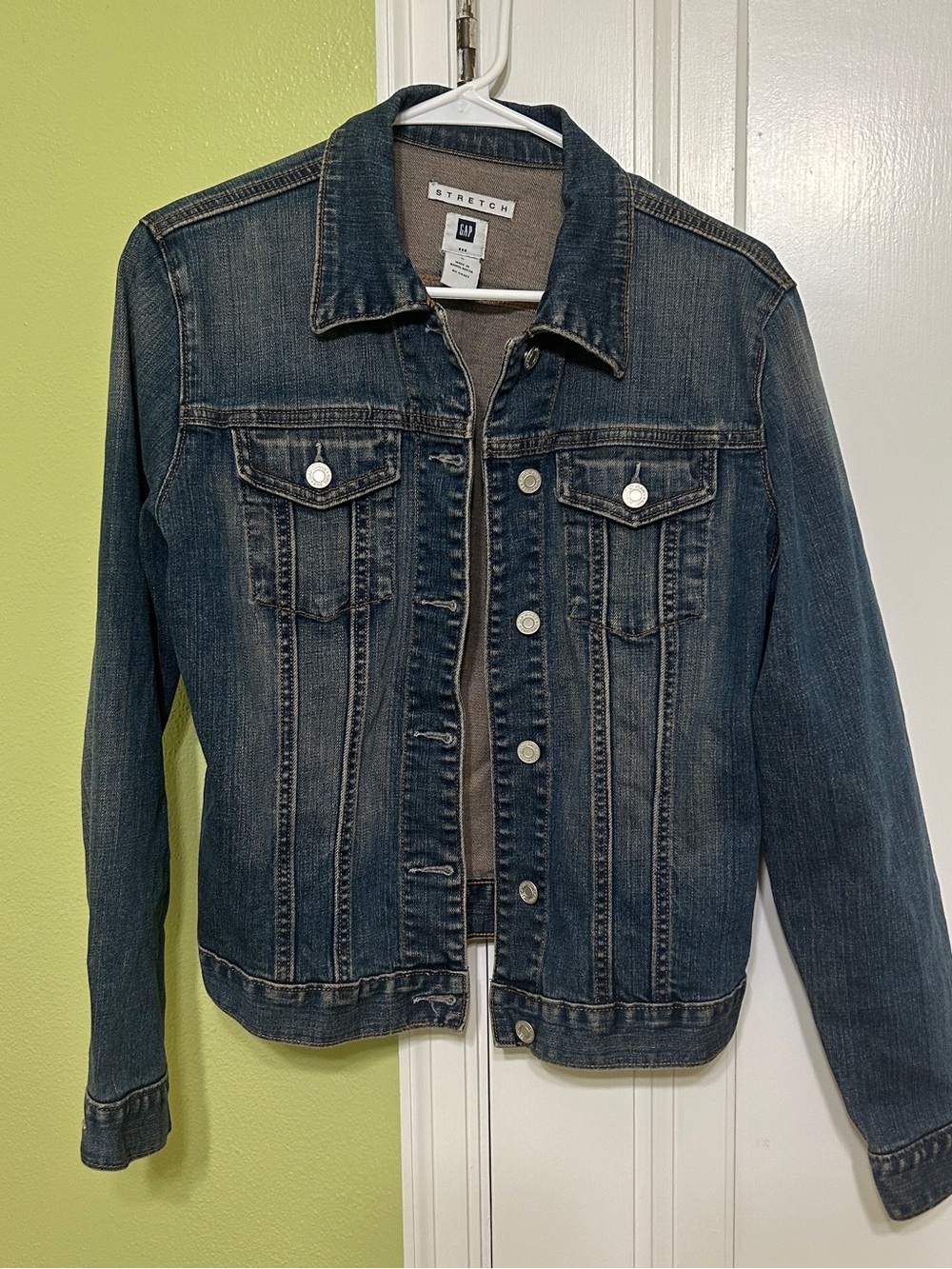 GAP Dark Blue Stretch Vintage Denim Jacket
